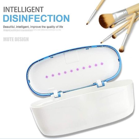 Sterilisator for skjønnhetsverktøy med høy temperatur UV-desinfeksjonboks LED