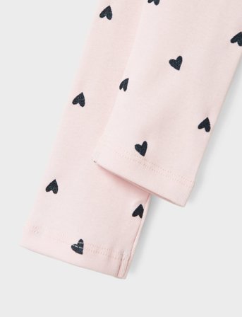 name it Nmfdheart Xsl Legging - Pink - 92