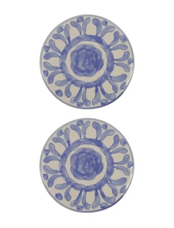 house doctor | Serveringsbræt, Hddiva, Blå | 15X15X1CM