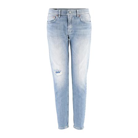 Dondup, Slim-fit Jeans Blauw, Dames, Maat:W31