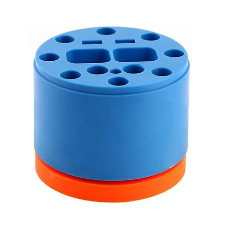 Multifunksjonell roterende verktøy oppbevaringsboks med magnetisk skrutrekker