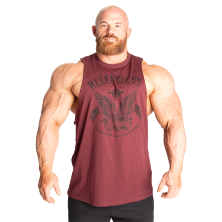 Better Bodies Relentless Cut Out T‐Skjorte Rød