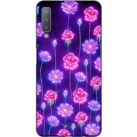 Yhteensopiva Puhelinkuori Samsung Galaxy A7 (2018) Bloom Reverie Electric Petals