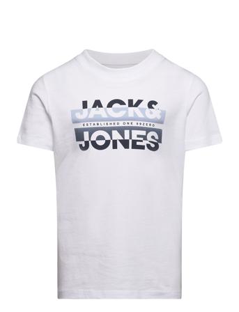 Jcoray Color Tee Ss Crew Neck Fst Jnr White Jack & J S