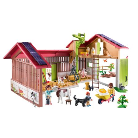 PLAYMOBIL Playmobil Bondgård 182 delar - Lyreco - Skola och förskola - Lekmaterial - Playmobil