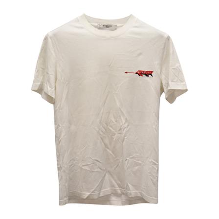 Givenchy Pre-owned, Short Sleeve Shirts Wit, Heren, Maat:S