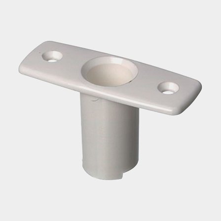 Hankaimen kiinnike, taittuva, muovi, 51 mm (2"), 1 kappale