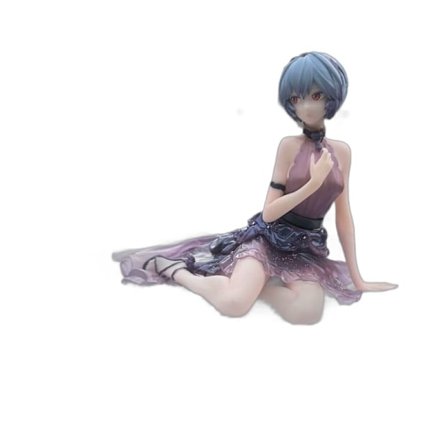 EVA Evangelion Warrior Theatrical Edition Sittande Pose Modell
