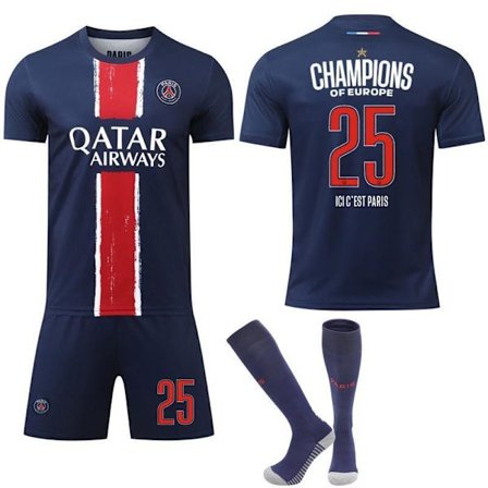 jalkapallopaita jalkapallovaatteet lapset Paris Saint-Germain Kotiasu (