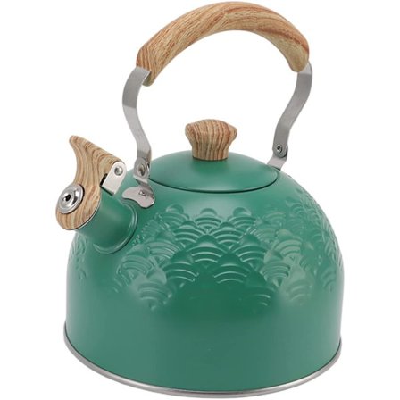 Kedel 2,5l Rustfrit Stål Fløjtende Kedel Til Induktion Og Gas Trækomfur