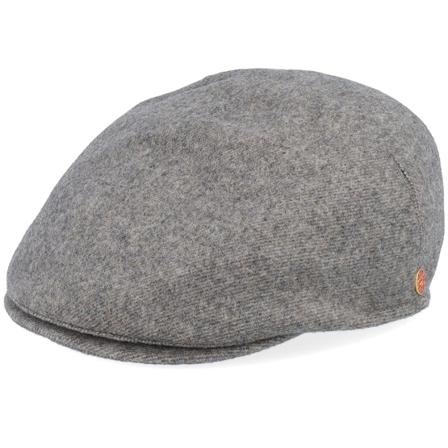 Mayser - Beige flatcap Cap - Sidney Wool Blend Beige Flat Cap @ Hatstore