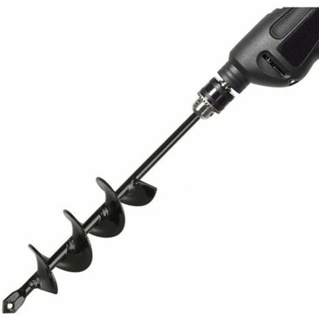 Puutarhaporakone, spiraaliporakone puiden/pensaiden istuttamiseen/kierreporakone/istutusporakone - 4×22cm