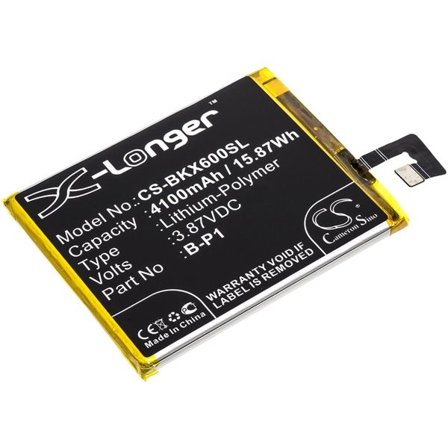 Batteri til SmartPhone, Mobil til VIVO X60 Pro, X60 Pro 5G, V2047A og andre.