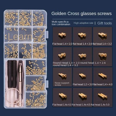 Reparasjonssett for briller Reparasjonssett Verktøy 6 6