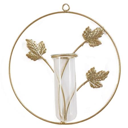 Veggmontert glassplanteterrariumbeskytter Perfekt for forplantning av planter Hjem og hagedekorasjon Bryllup, 26x23cm