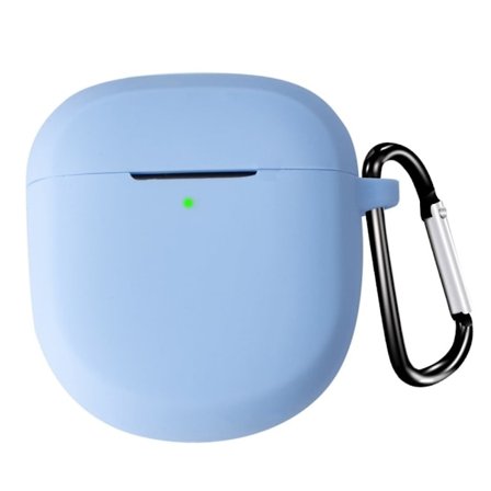 BOSE QuietComfort Earbuds II silikonfodral med spänne - Baby Blå