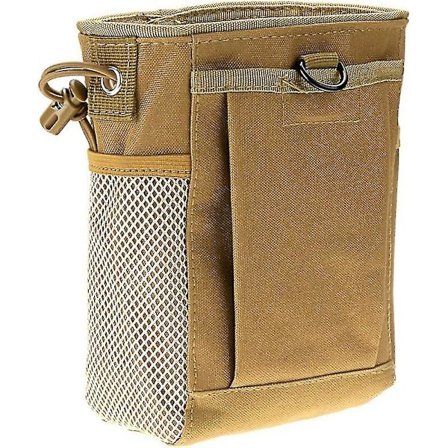 Justerbar Magasin-Dump Pouch Holster Bag For Utendørs Camping (1stk khaki)
