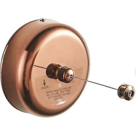 Udtrækkelig tørresnor SUS304 rustfrit stål tørrestativ med justerbart rustfrit stål reb