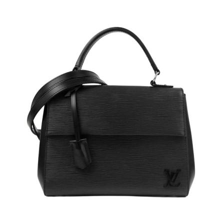 Louis Vuitton Vintage Pre-owned Cluny Taske Sort, Dame Vintage Tasker, Størrelse: ONE Size