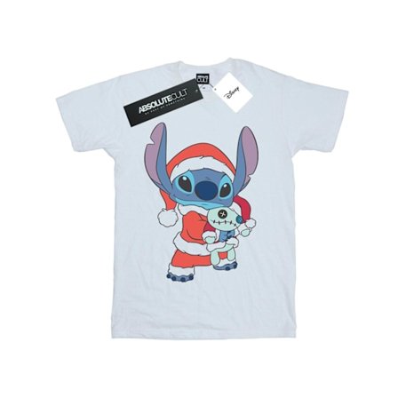Disney Herr Lilo And Stitch Stitch Jul T-Shirt XL Vit