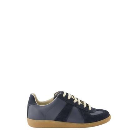Maison Margiela Sneakers , Blauw , Dames , Maat: 36 EU