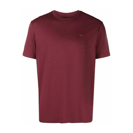 Emporio Armani, T-Shirts Rood, Heren, Maat:L