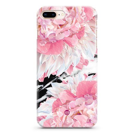Bjornberry iPhone 6/6s Plus Premium Skal - Dahlia Marble Dark