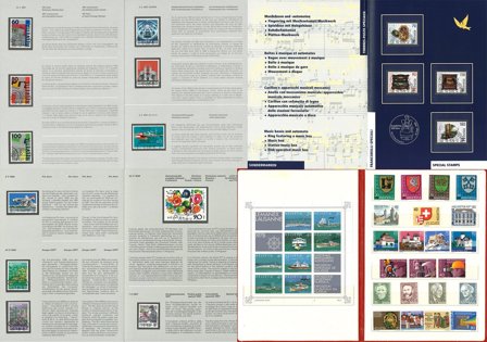 Schweitz - Lille kasse med årsmapper og -bøger - Stemplet