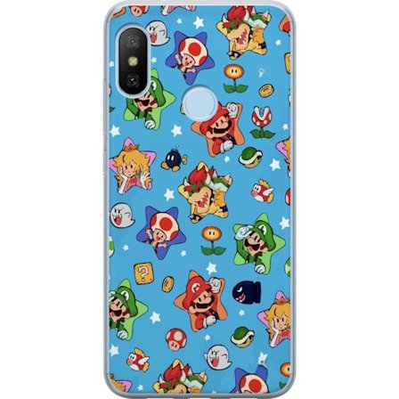 Kompatibelt Mobilskal till Xiaomi Xiaomi Mi A2 Lite Nintendo Mario Mönster Switch Spel