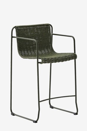 Kave Home - Jakkara - maurina 2-pack - Vihreä - Jakkarat - - Homeroom