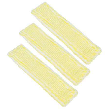 3 stk. Mikrofiber Vindusvasker Pad Erstatning Passer for Karcher WV2 WV5 Vindusvasker