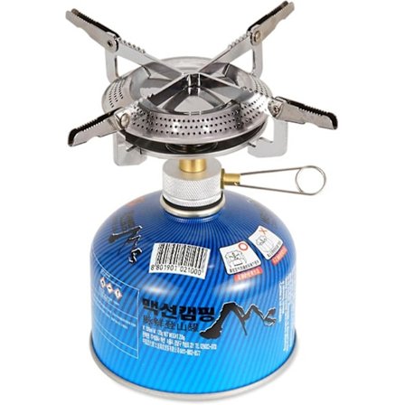 Minigasblus Camping Kogeplade Gasbærbar Med Taljepose Camping Gasblus Til Festivalstravel Camping Udendørs Madlavning 17x7cm