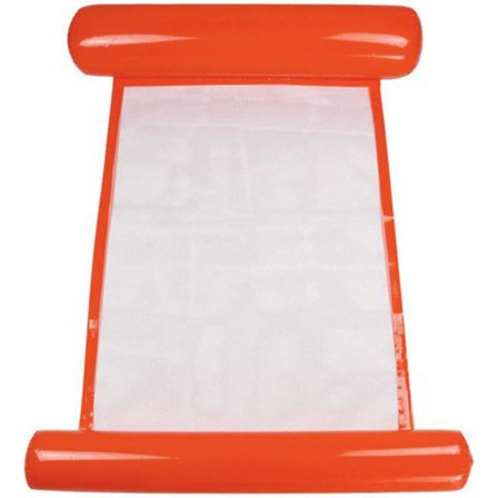 Wgdpmgm Flydende Seng 130.0 * 73.0cm Foldsom Swimmingpool Hængekøje Madras Sommer Oppustelig Flyde