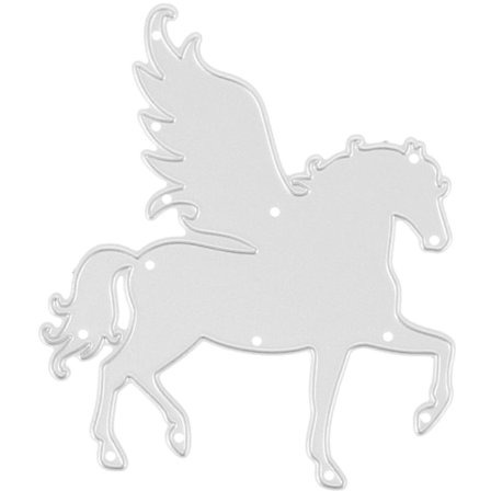 Heste Skærestans Håndværk DIY Skabelon Skærestans Udskåret Stencil Kortfremstilling Udskåret Stans DIY Skæreform