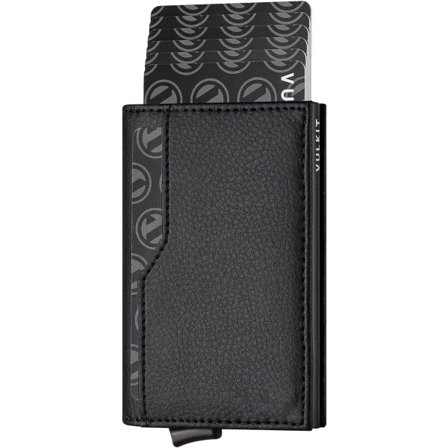 Kreditkortholder Vindue Læderpas Etui Tegnebog RFID-blokerende Automatisk Pop-up Korttegnebog Kompatibilitet med Kort og Sedler