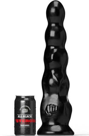 All Black Steroïd The Javelin 39 cm XXL Buttplug