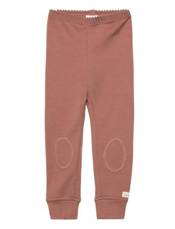 Nmfwyla Wool/Vis Legging Xxii Sweatpants Hyggebukser Lyserød Name It