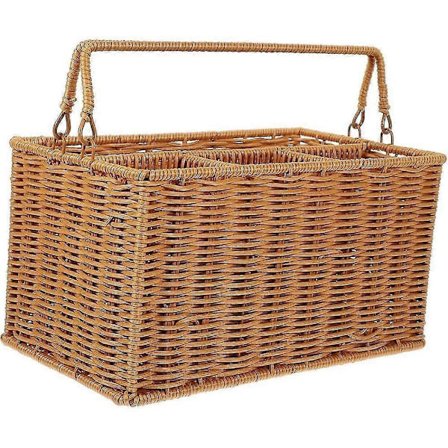 Vevd Bestikk Oppbevaringskurv Utendørs Sølvtøy Cadd-Y Redskap Organizer Bestikk Organizer Bestikk JN