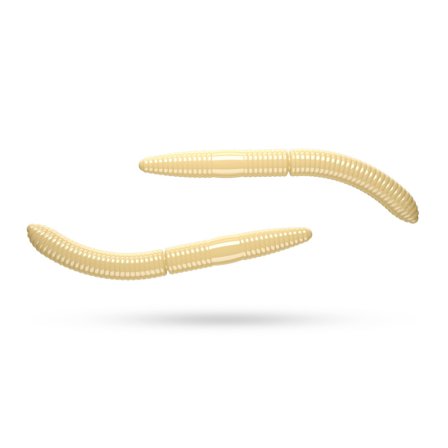 Libra Lures Fatty D'Worm 75 No Scent (8-pack) - Cheese