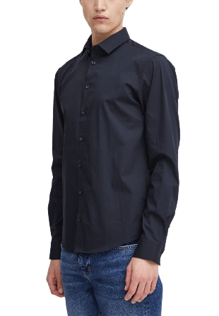 Casual Friday Cfpalle Slim Fit Shirt Skjortor Herr Svart S