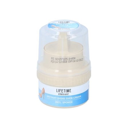 Skokräm och putssvamp 2i1 - neutral