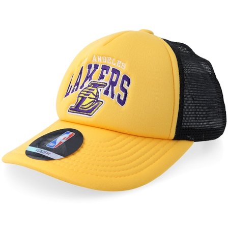 Outerstuff - NBA Jaune trucker Casquette - "Kids Los Angeles Lakers NBA Amarillo Yellow/Black Trucker " @ Hatstore