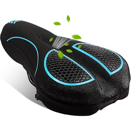 Gel Sykkelsetetrekk Pute, Myk Sykkelsetetrekk Pute For Menn & Kvinner, Komfortable Sykkeltilbehør Gel Setetrekk For Sykkel, Utendørs Innendørs