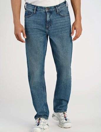 Lindbergh Loose Fit Jeans - Blue - 34 x 30
