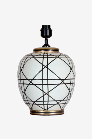 PR Home - Lampbas New York - Vit - Lampfötter - Från Homeroom