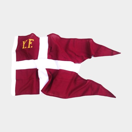 Tanskalainen jahtilippu Adela Royal, meripolyesteri (160 g / m²), 175 x 91 cm