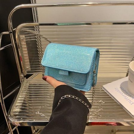 Crossbody Veske Håndveske BLÅ