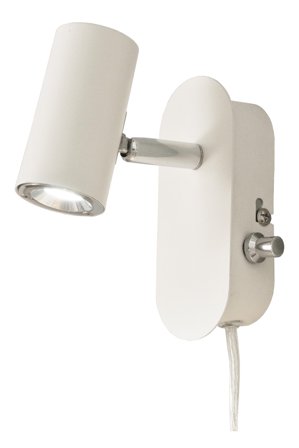 Aneta Lighting GUSTO 1-SPOT vegg, hvit, 5W LED