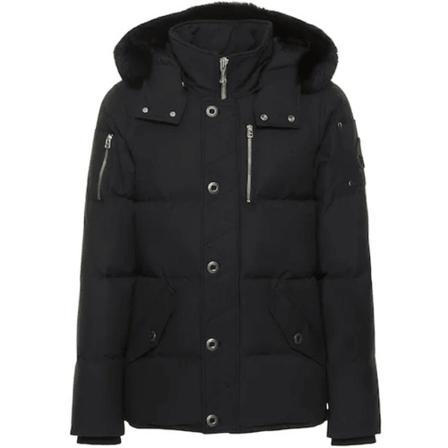Moose Knuckles, Jackets Zwart, Heren, Maat:M,Katoen