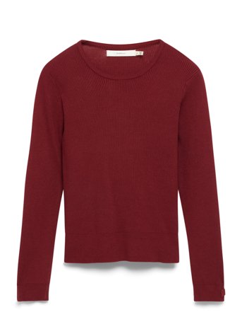 InWear Leenahiw Ls Blouse - Burgundy - S